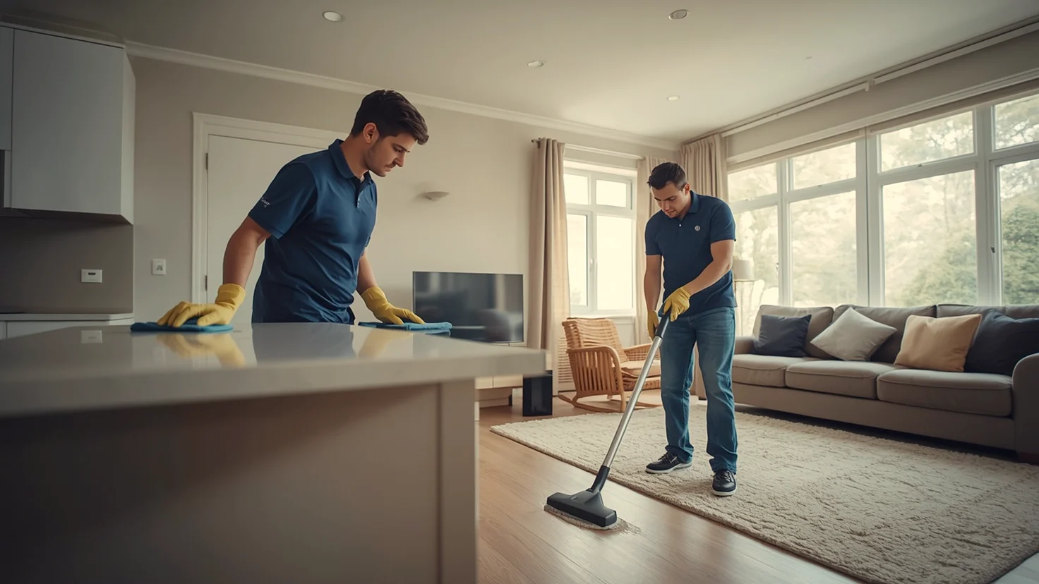 First deep clean of a family home
